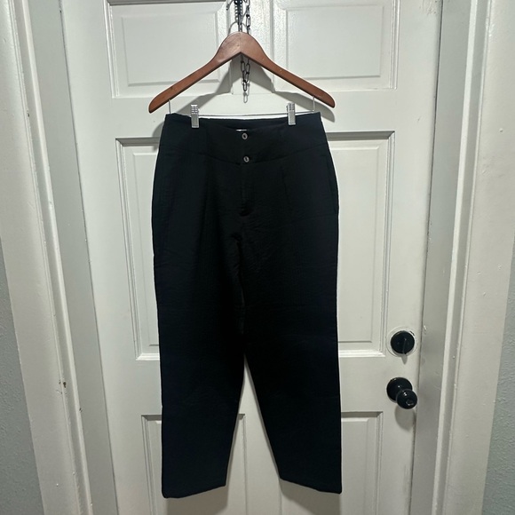 ANTIK BATIK Bianca belted crepe de chine tapered pants size Small 38 - Picture 9 of 9